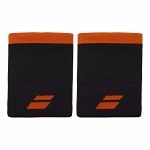 Babolat Logo Jumbo Wristband 2x Black / Light Red